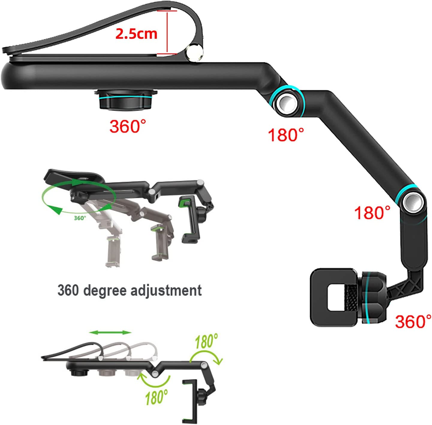 Поставка за сенник за телефон GripMate™