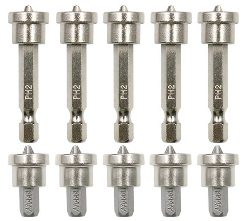 Комплект от 10 магнитни позициониращи отвертки