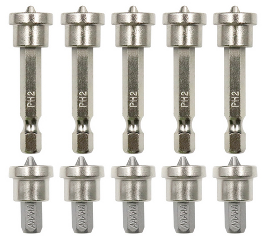 Комплект от 10 магнитни позициониращи отвертки